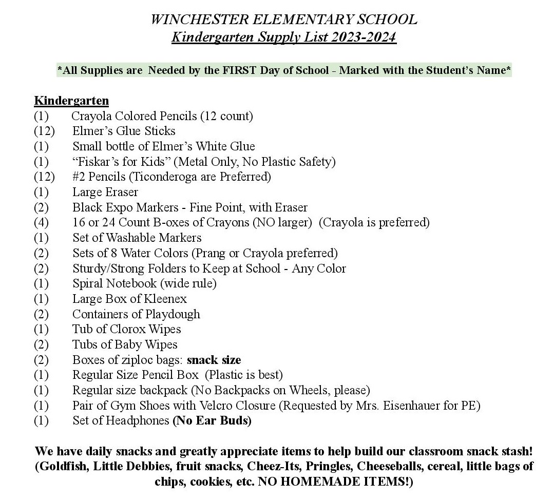 Kits for Kidz Elementary School Supply Kit, Grades 3 to 5